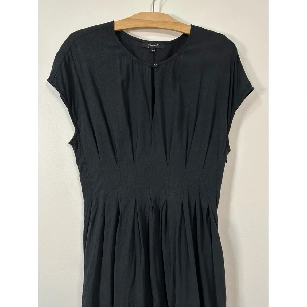 Madewell | The Lucie Pleated Mini Dress